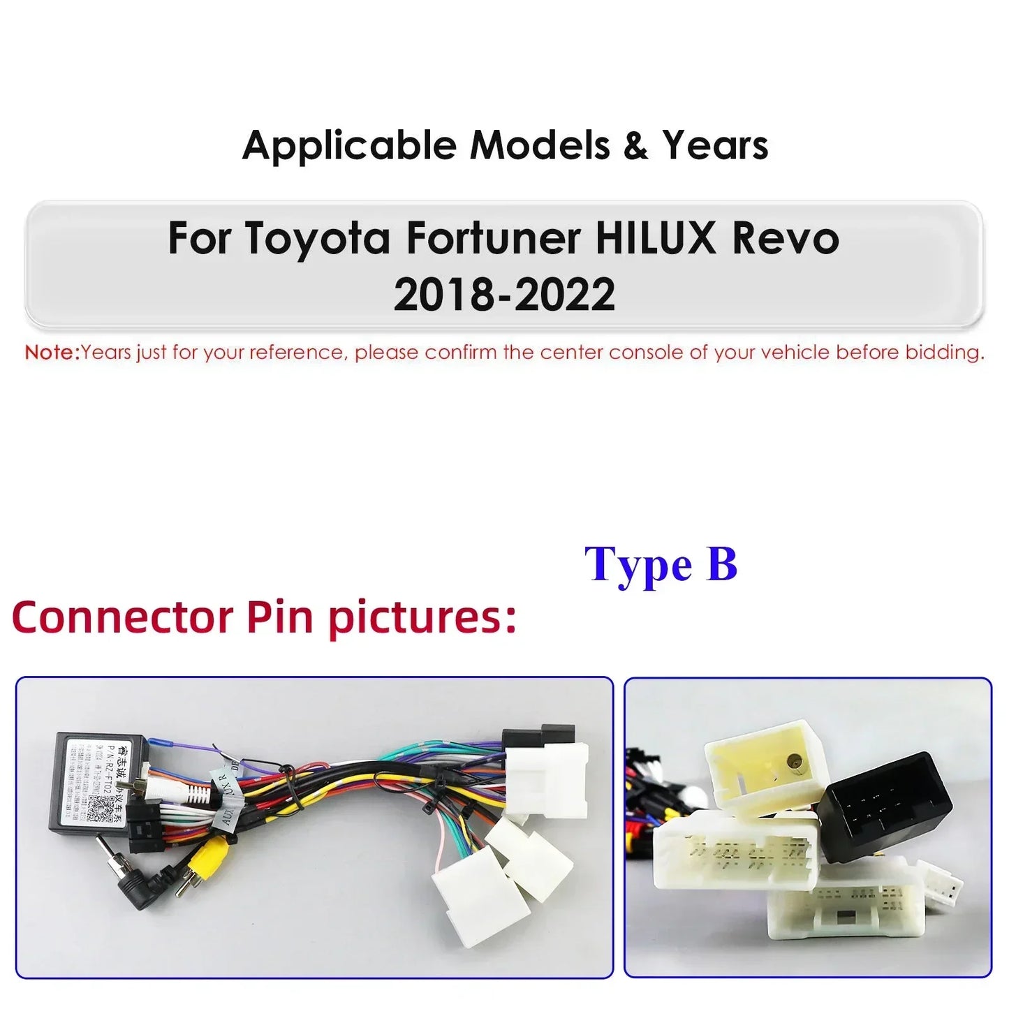Toyota Fortuner HILUX Revo 2016 -2022 9.7" Android 14 Carplay Android auto wireless wifi bt gps 4g AUTMHXLFT