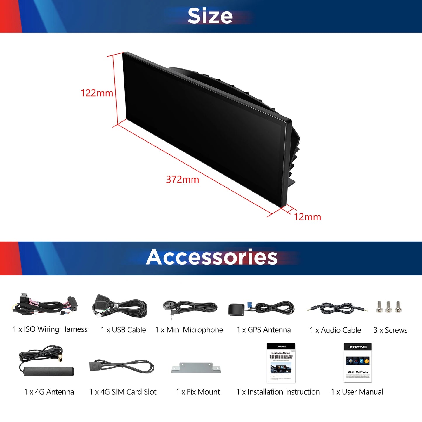 BMW 5 Series E60/61/62/63 CCC 14.9'' Android 13 8 Core 4+64GB Car Radio 4GLTE CarPlay Android Auto DSP QLB4260CC