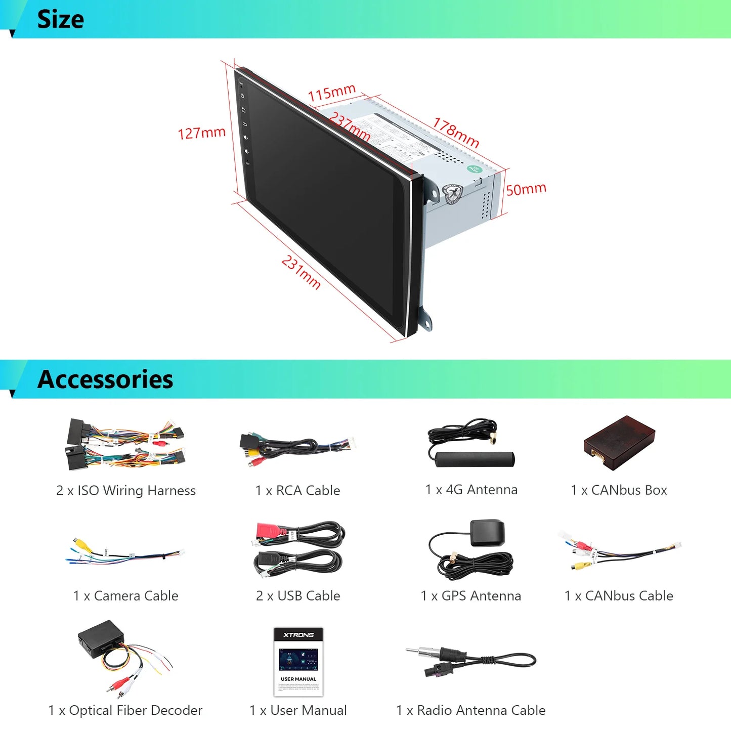 Porsche Cayenne 2003-2010 9'' Android 13 Octa-Core 4+64 Car Multimedia Player 4G CarAutoPlay Android Auto IA92CYPLS