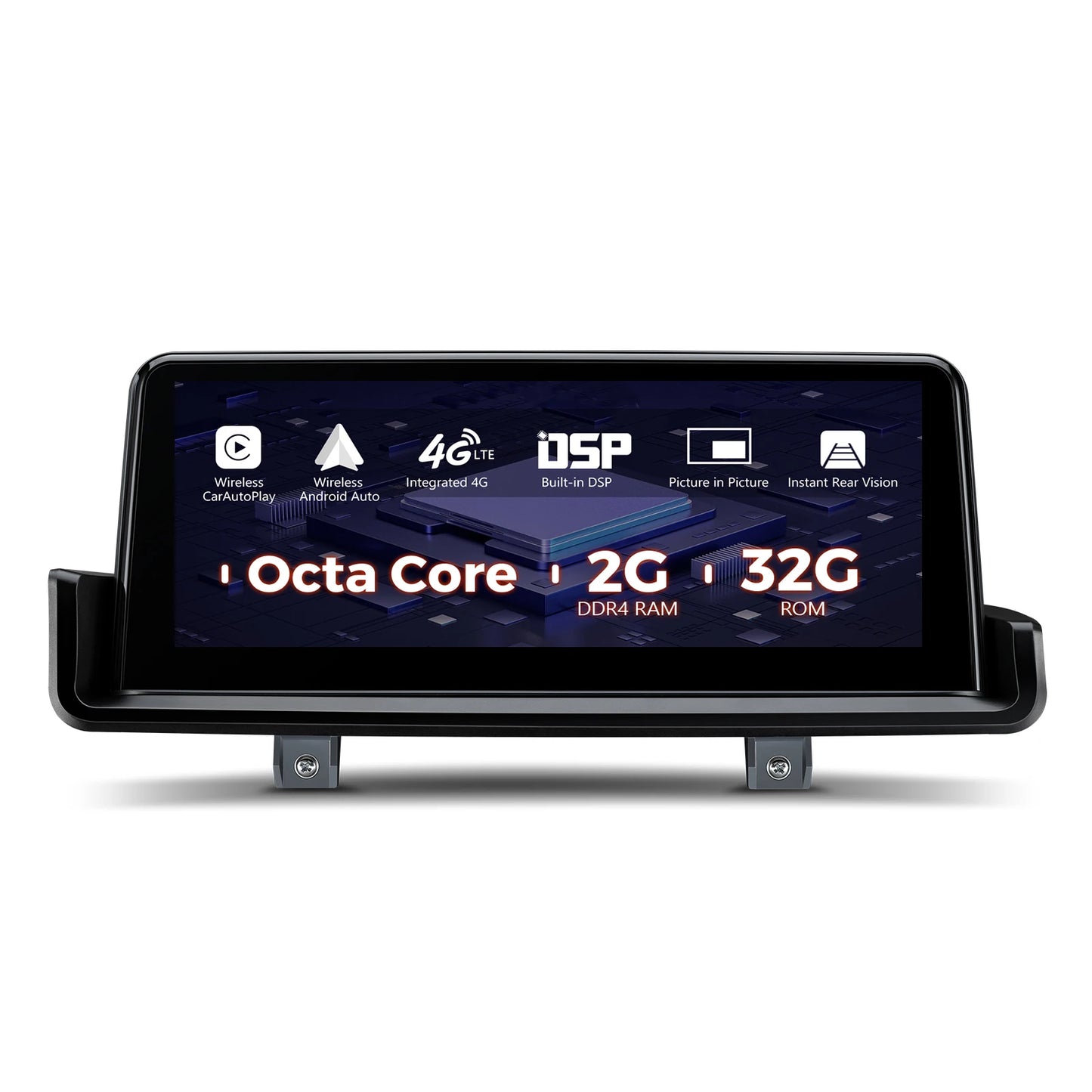 BMW E90/E91/E92/E93 senza monitor di serie 10.25'' Android 12 Car Radio Player 4G carplay android auto QEB1290UN_L