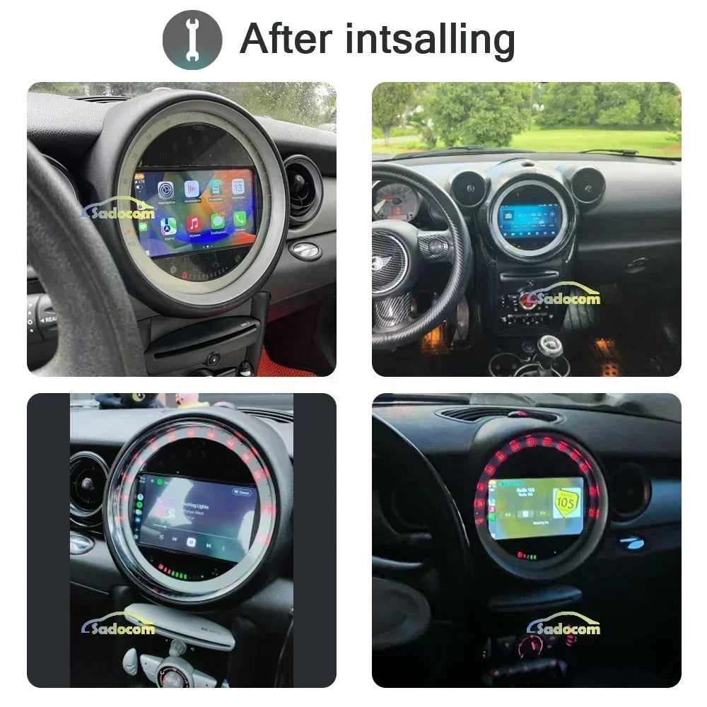 BMW Mini Cooper R55 R56 R57 R58 R60 2007-2013 Wireless Carplay DSP 8GB 128GB 7 " Android 13.0 Car Radio Player multimedia AUTMBMMYA