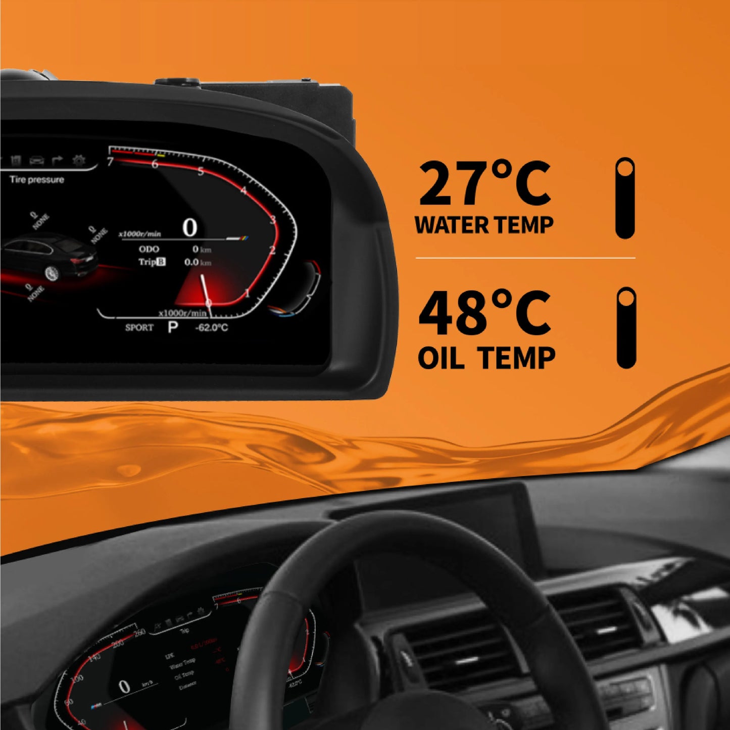 BMW X1 E84 Quadrante digitale lcd linux 12,3" AUTMBMWX1