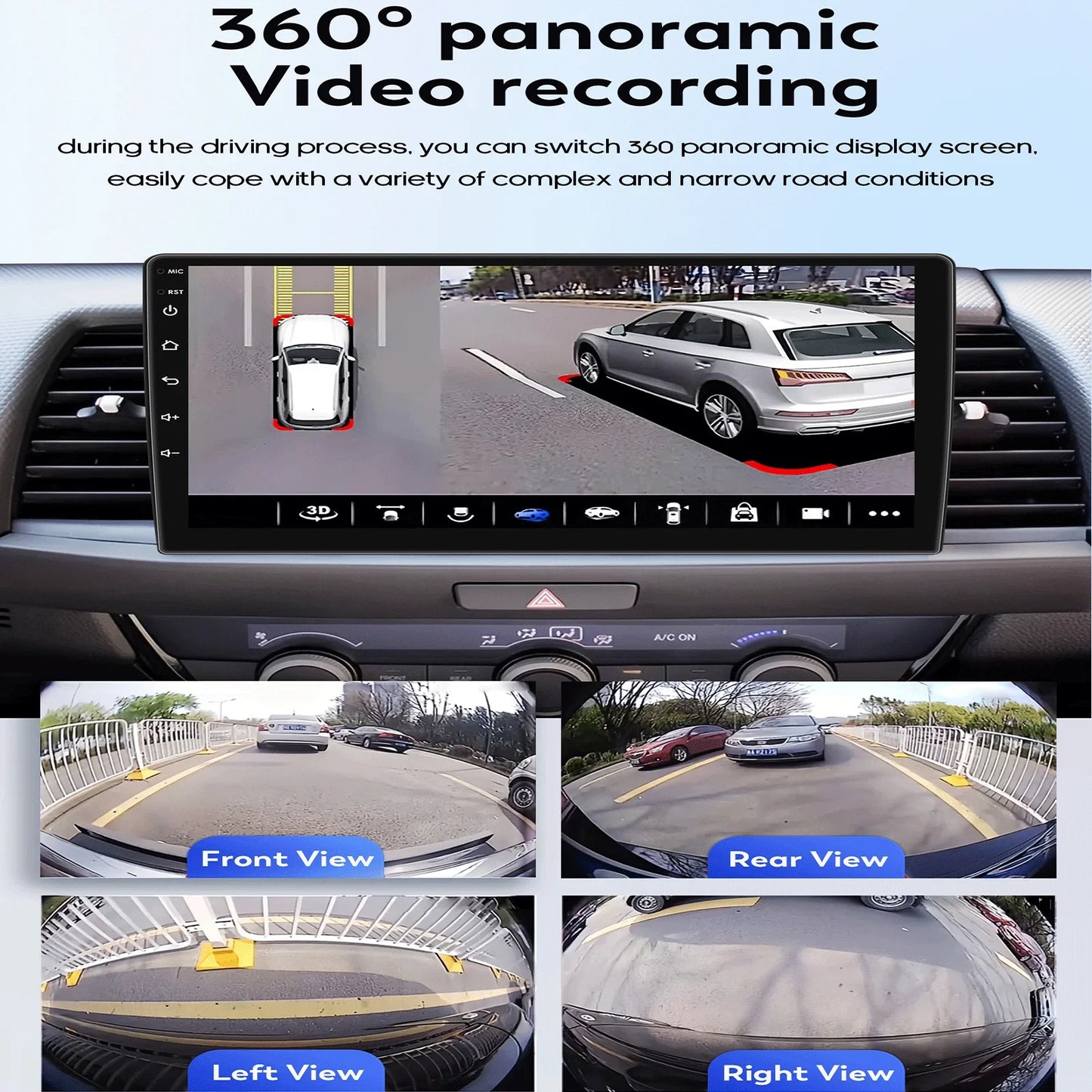 Renault Trafic Opel Vivaro 2010 - 2014 9" Android 14 Carplay Android auto wireless wifi bt gps 4g AUTMQFMG