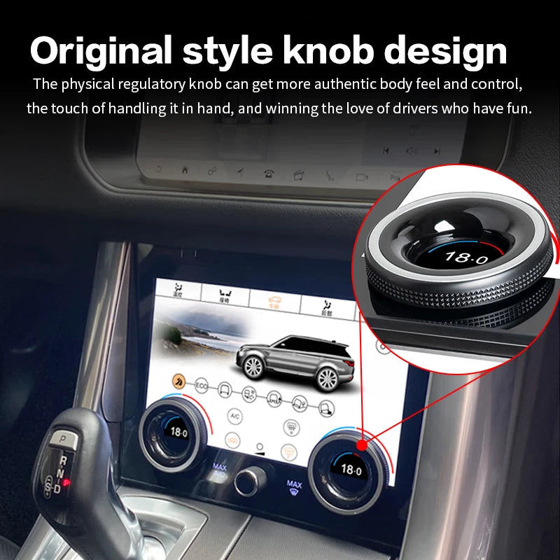 Schermo LCD Touch HD da 9 pollici per Land Rover Range Rover Vogue 2013-2017 Pannello di controllo del clima AUTMSCRNC2