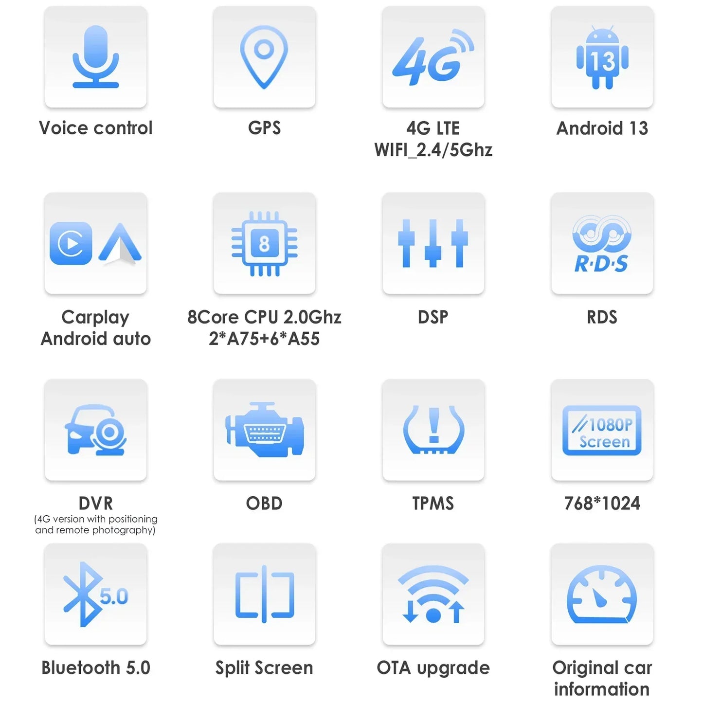 Kia Sorento BL 2002-2006 9,7" Android 14 Carplay Android auto wireless wifi bt gps 4g AUTMUUSA