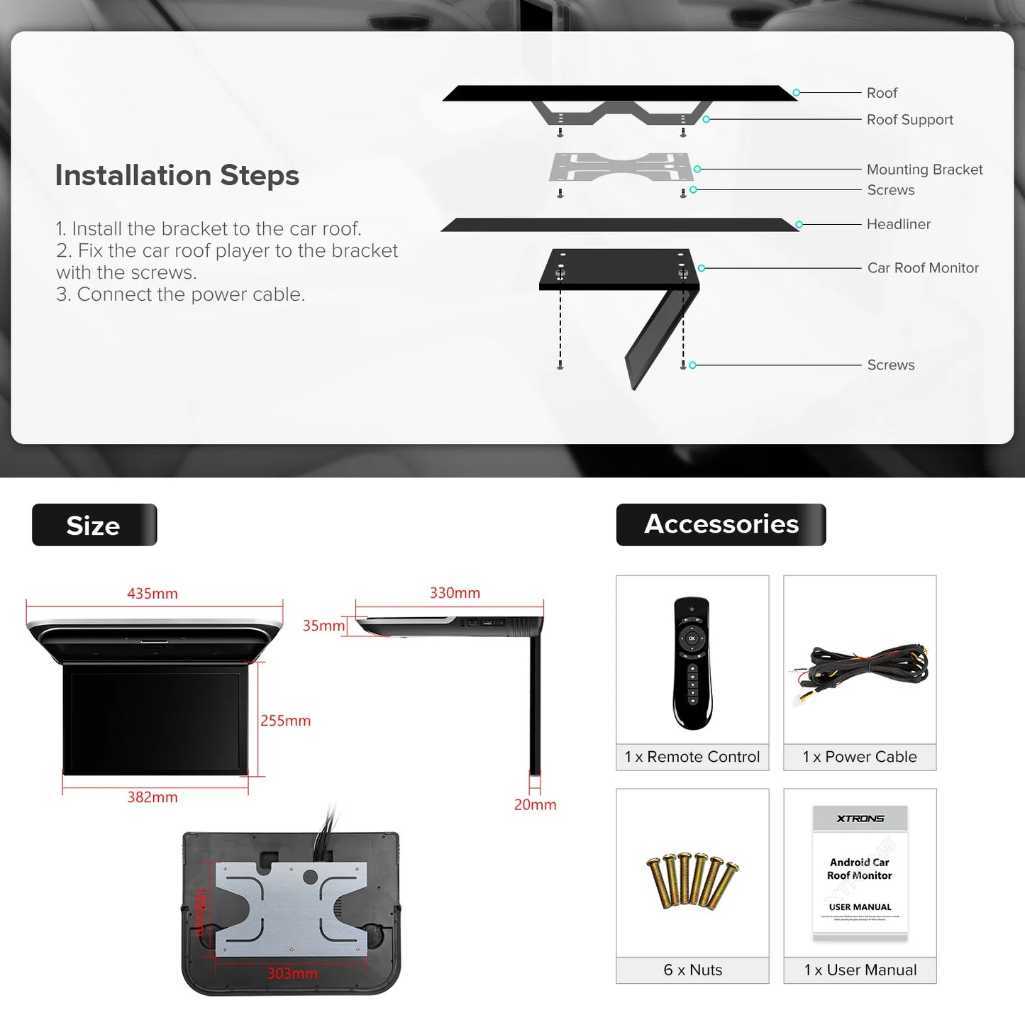 15.6 "Schermo da tetto Android Touch Screen FHD IPS 1920*1080P HD Video digitale Altoparlante incorporato CM158TAS