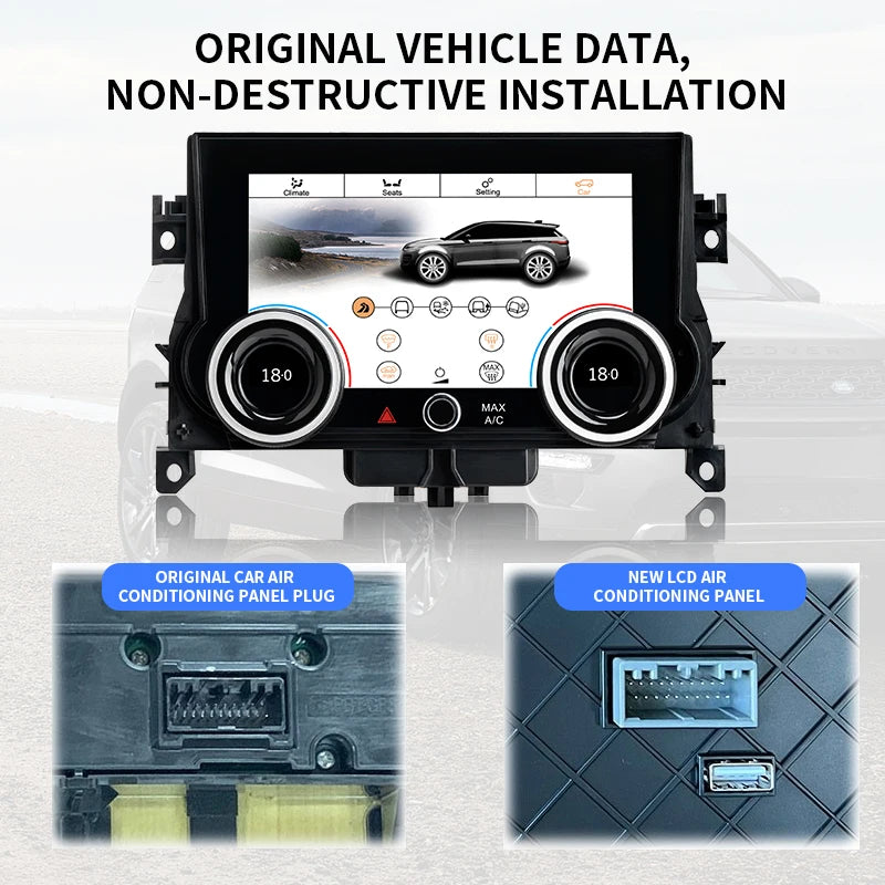 Per Land Rover Evoque L551 L538 2012-2018 Aria Condizionata Controllo del Clima schermo LCD 7 " AUTMLRWE7