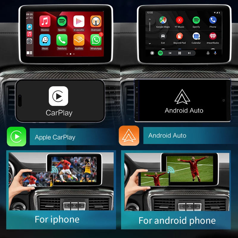Mercedes Benz G-Class W463 2012-2018 G63 G65 AMG G500 G 63 65 500 Wireless CarPlay Android Auto Mirror Link GPS AUTMGAWG