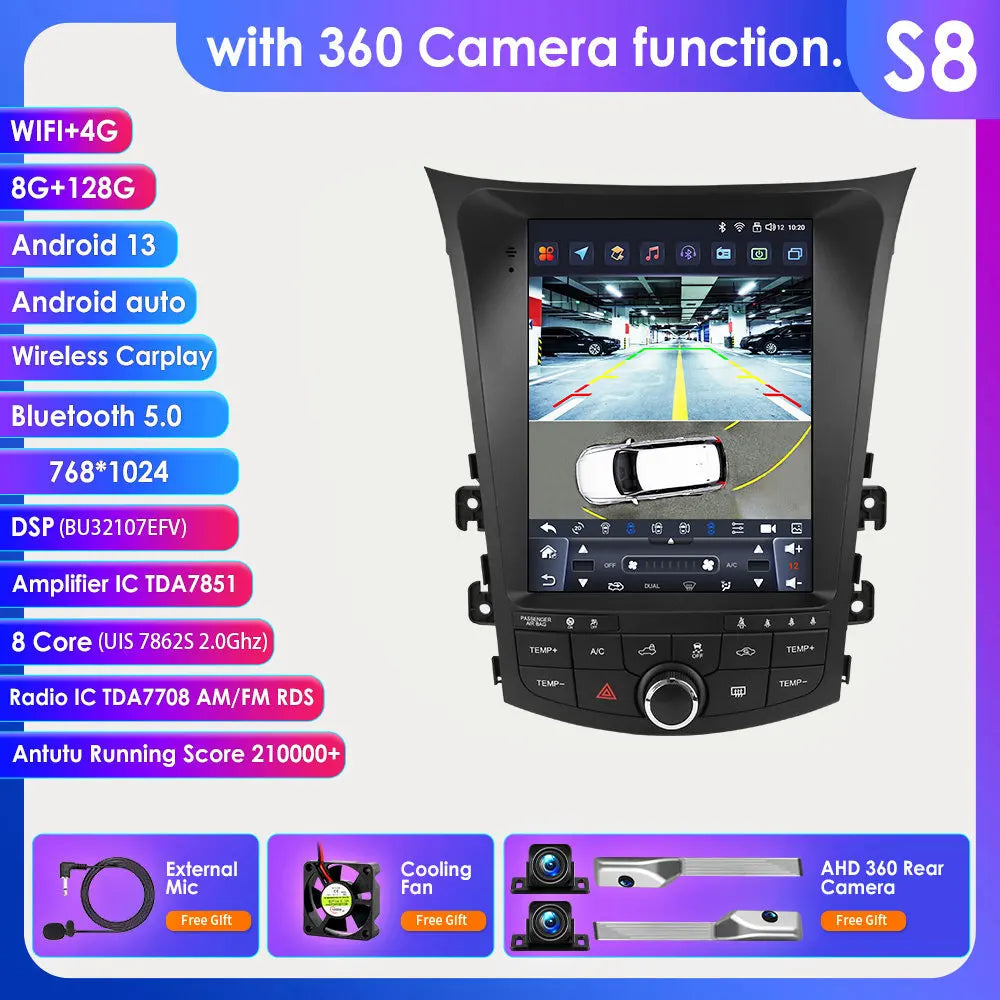 Hyundai I30 GD Elantra GT 2011 - 2017 9,7" Android 14 Carplay Android auto wireless wifi bt gps 4g AUTM26P7