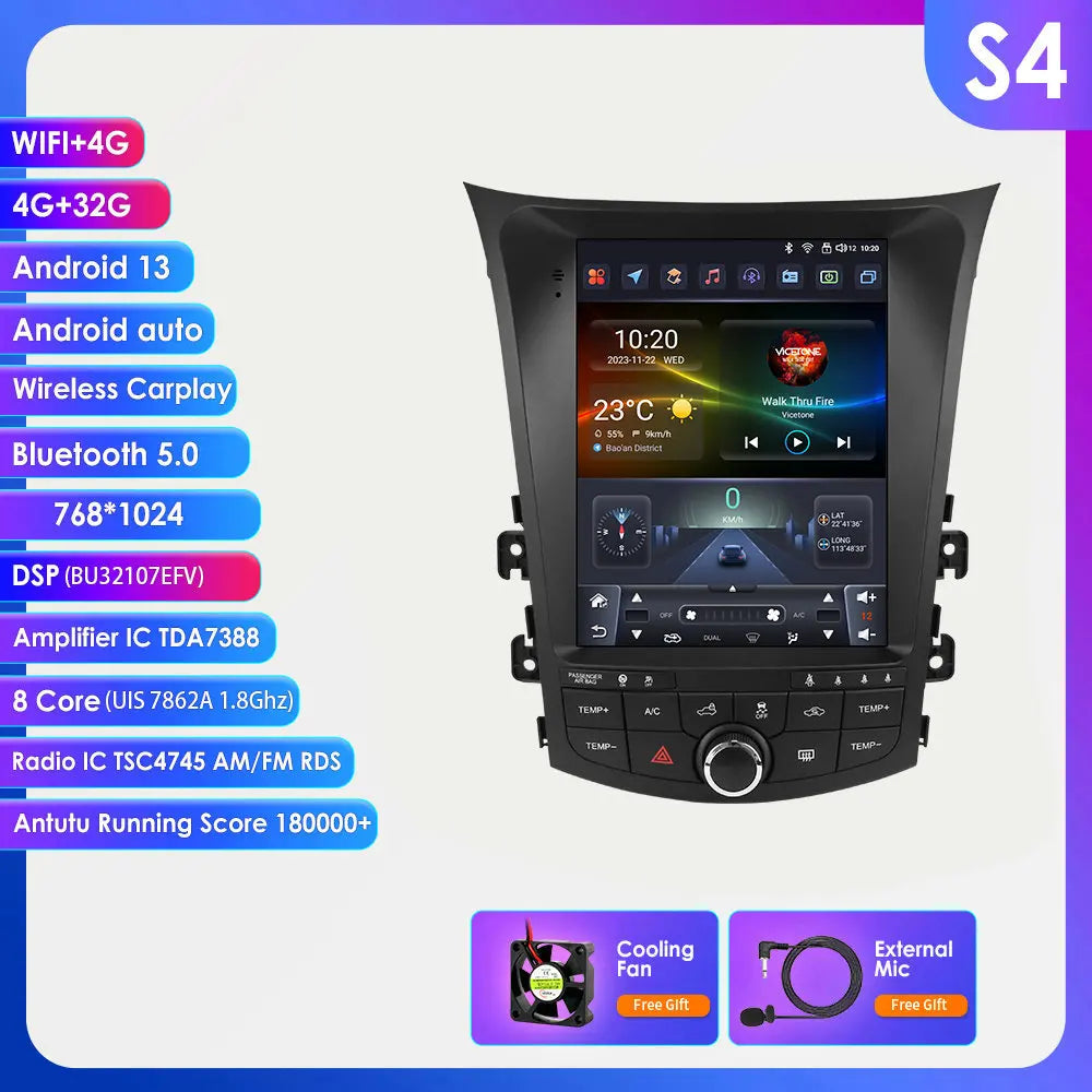 Hyundai I30 GD Elantra GT 2011 - 2017 9,7" Android 14 Carplay Android auto wireless wifi bt gps 4g AUTM26P7