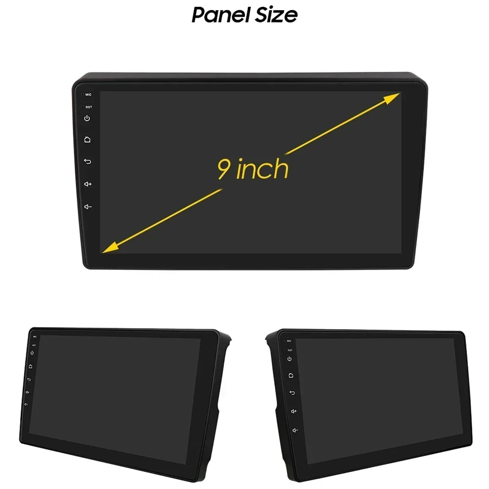Citroen Berlingo 2 B9 / Peugeot Partner 2008-2019 9" Android 14 Carplay Android auto wireless wifi bt gps 4g AUTM8CQ4