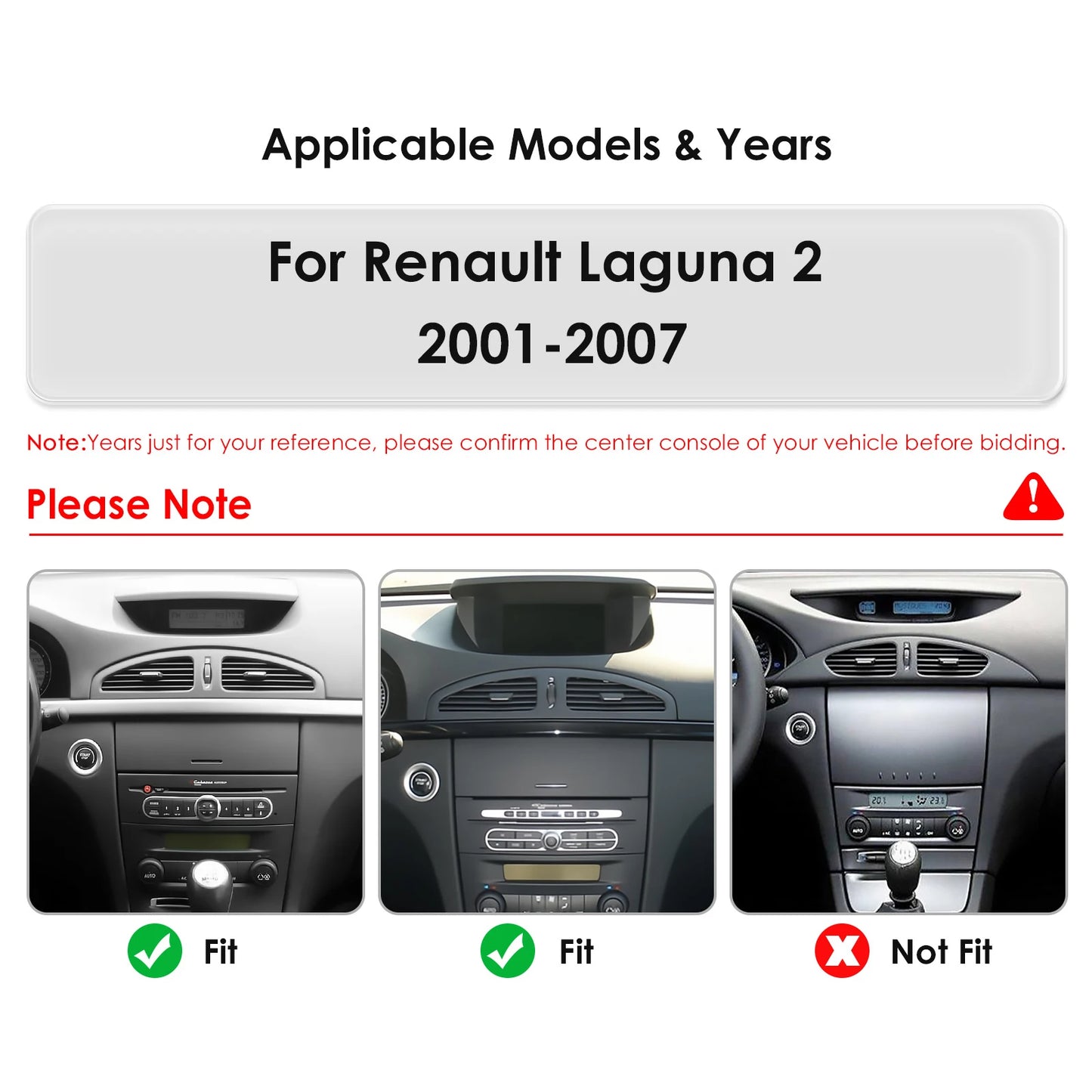Renault Laguna 2 2001-2007 9" Android 14 Carplay Android auto wireless wifi bt gps 4g AUTMTAL9