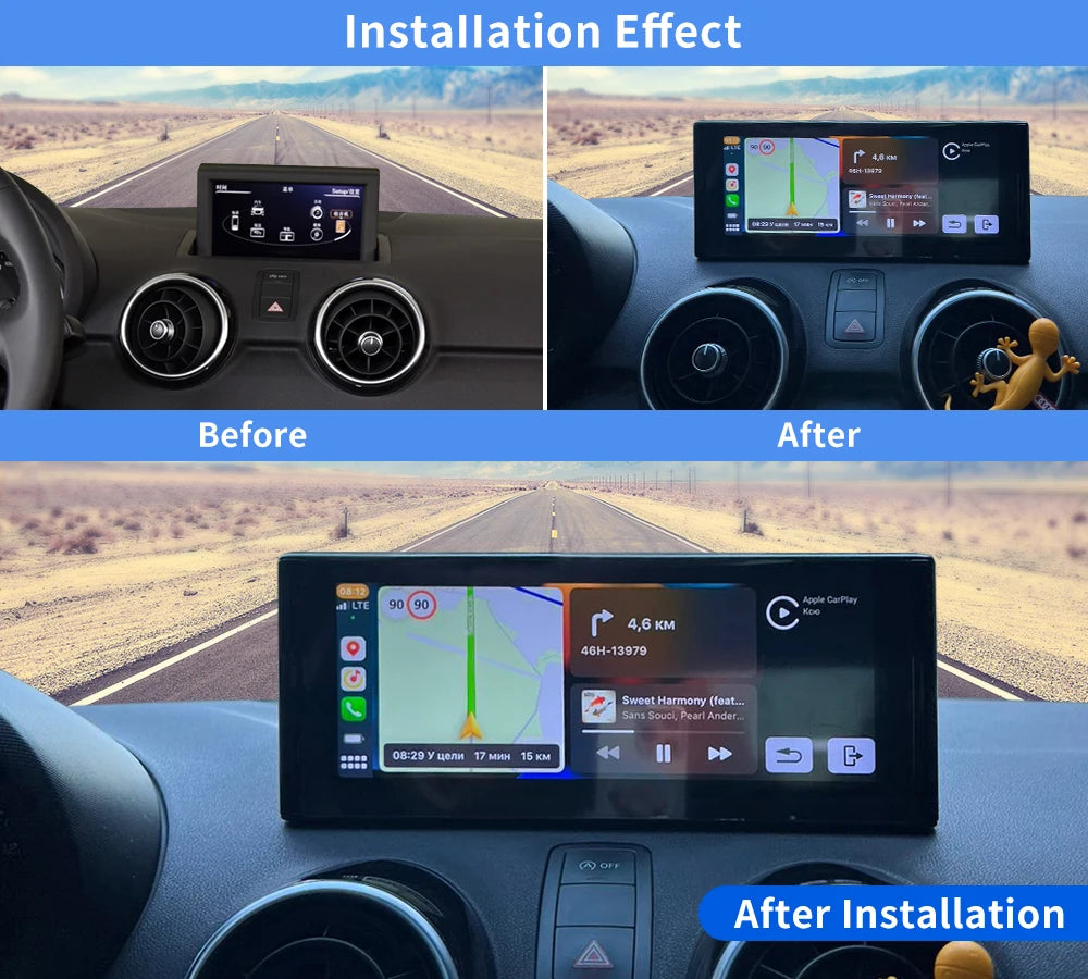 Audi A1 2013-2018 8.8" Android 13 Radio System Player Wireless Carplay / Android auto SIM 4G Google USB GPS Navi IPS Touch Screen AUTMAUDA1B