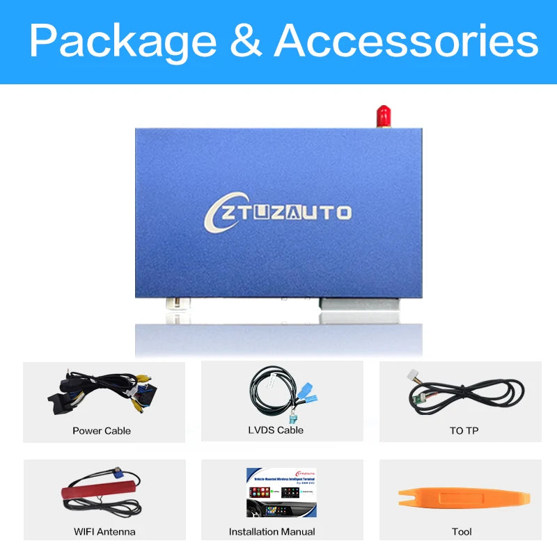 Volvo V40 2015-2019 XC60 S60L 7" Wireless CarPlay Android Auto Mirror Link AirPlay AUTMVVV4XC6