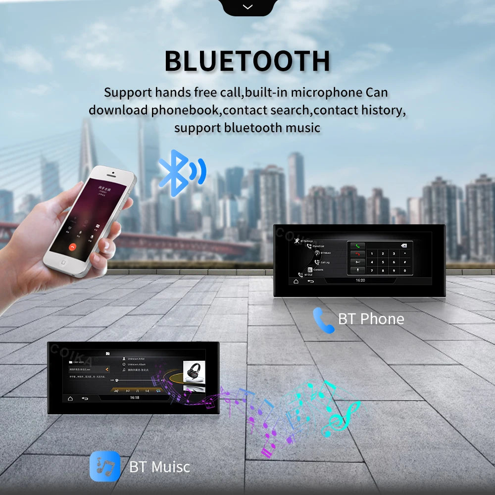 Audi A1 2013-2018 8.8" Android 13 Radio System Player Wireless Carplay / Android auto SIM 4G Google USB GPS Navi IPS Touch Screen AUTMAUDA1B