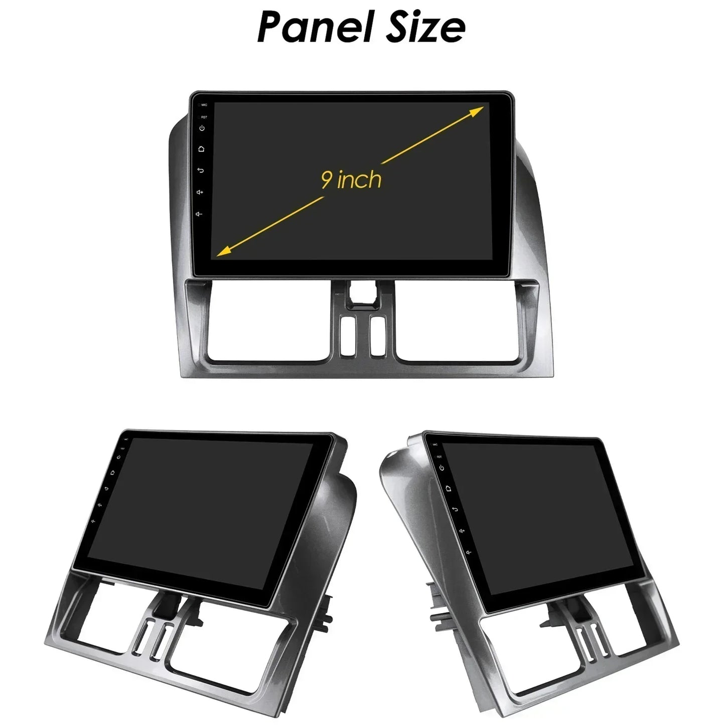 Volvo XC60 2008 - 2017 9" Android 14 Carplay Android auto wireless wifi bt gps 4g AUTMLM13