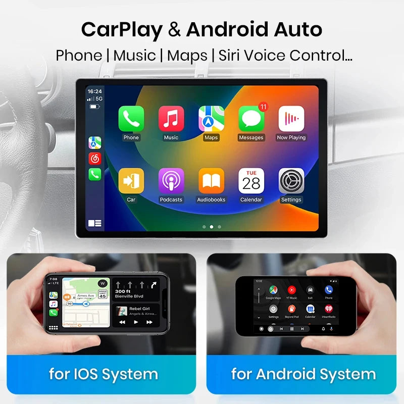 Toyota Fortuner Hilux Revo Vigo 2007 - 2015 X7 MAX 13.1“ 2K Wireless CarPlay Android Auto Car Radio RDS WIFI GPS BT autoradio AUTMTFHRV4