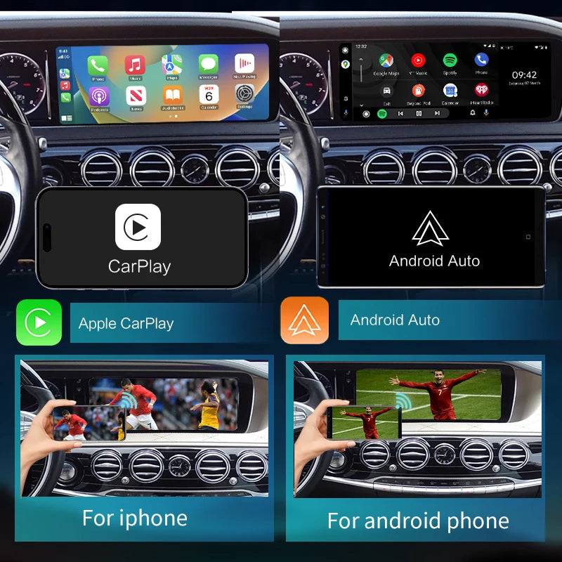Mercedes Benz Maybach 2015-2017 Wireless CarPlay Box Android Auto Mirror Link Screen Airplay USB GPS AUTMMDBHY