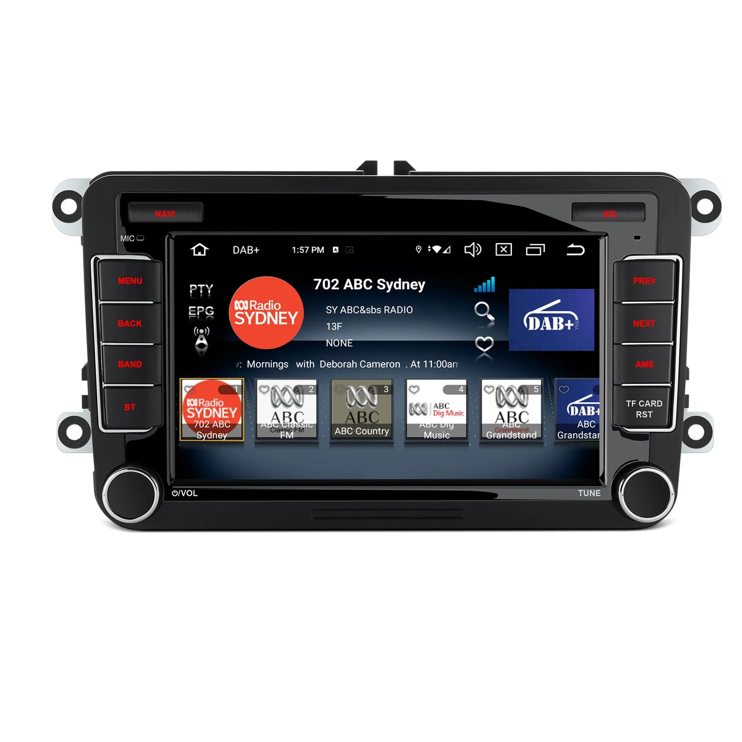 Volkswagen / SEAT / Skoda 7" Android 13 Octa Core 4+64 Car Multimedia Player RDS WIFI GPS BT 4G CarPlay Android auto DSP PX72MTVL
