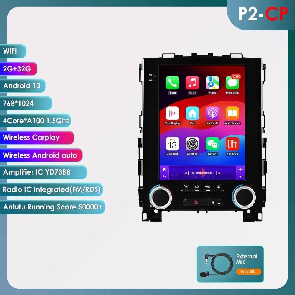 Renault Koleos Megane 4 Samsung SM6 Talisman 2017-2019 9,7" Android 14 Carplay Android auto wireless wifi bt gps 4g AUTM9IJM