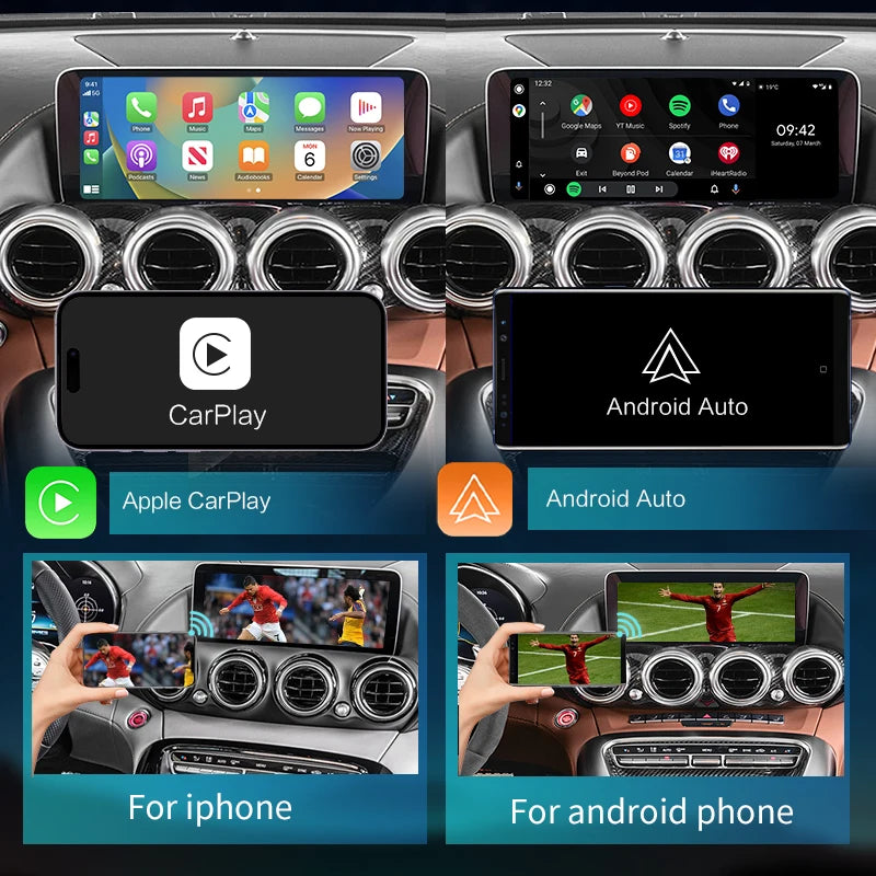 Mercedes Benz GT R 2019 Wireless CarPlay Android Auto Mirror Link AirPlay Navigation GPS AUTMBGTR