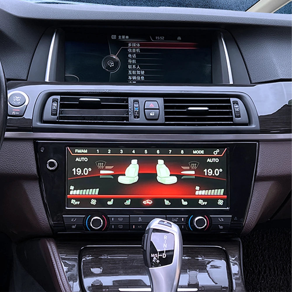 BMW 1 2 3 4 5 6 Series GT X1 X5 X4 X4M M4 X3 X3M M3 2013-2020 Pannello di climatizzazione LCD e comandi riscaldamento sedili AUTMLCDBM