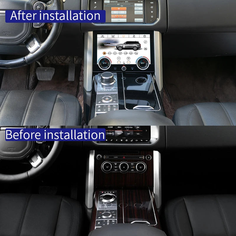 Schermo LCD Touch HD da 9 pollici per Land Rover Range Rover Vogue 2013-2017 Pannello di controllo del clima AUTMSCRNC2