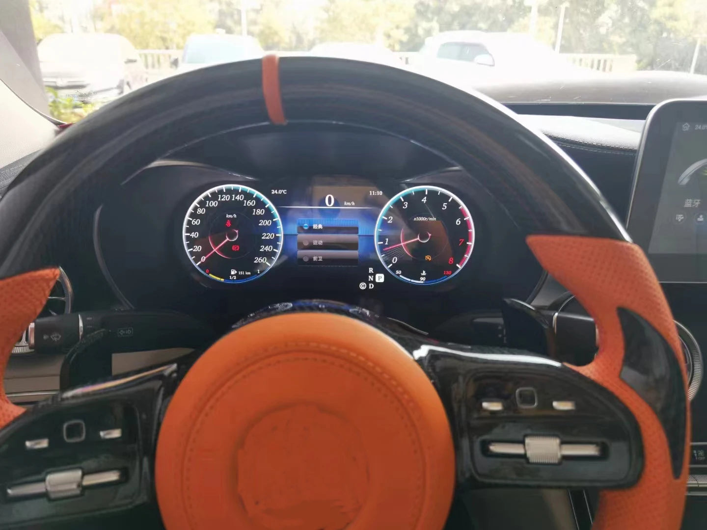 Benz C W205 GLC W253 (2015-2018)12.3" Linux Car LCD Dashboard Panel Virtual CockPit Speedometer digital instrument AUTMBENZW253