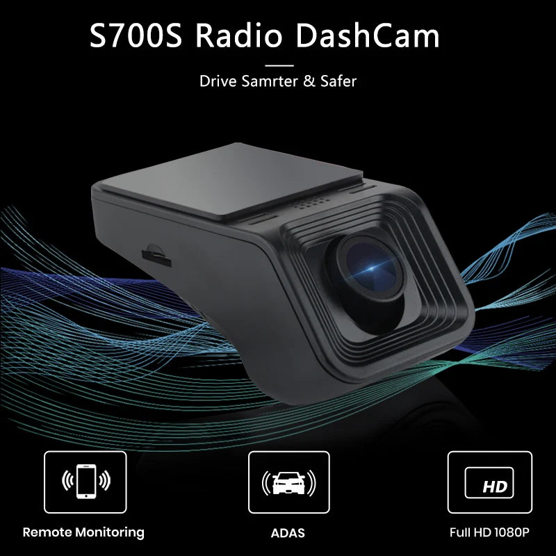 Dashcam ADAS Mini telecamera DVR HD LDWS registratore video digitale automatico Dash Cam per lettore multimediale Android AUTMDVR01
