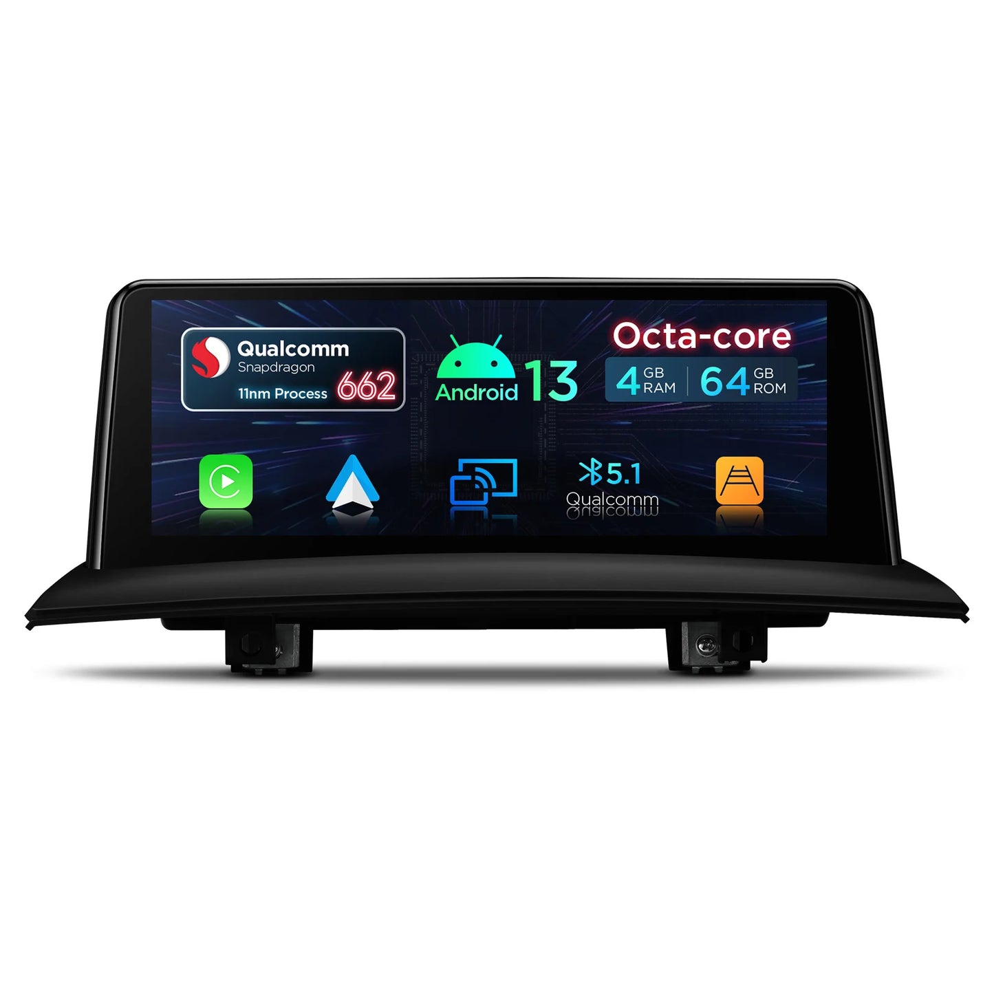 BMW X3 E83 10.25'' M-ASK System Android 13 Qualcomm Car Multimedia Player CarPlay Android Auto DSP 4+64 QPBS13X3MK