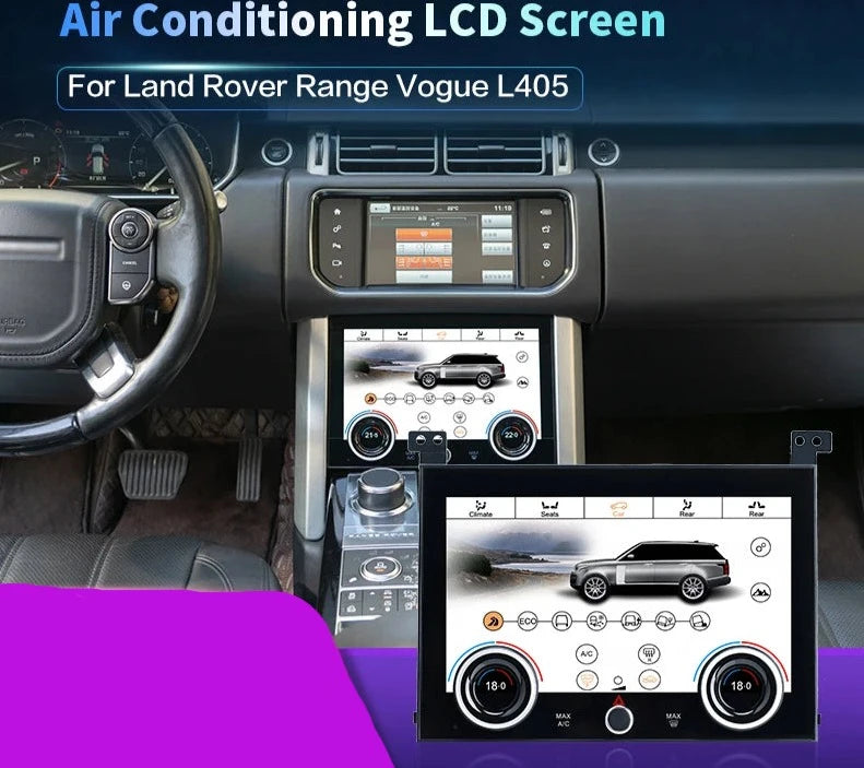 Schermo LCD Touch HD da 9 pollici per Land Rover Range Rover Vogue 2013-2017 Pannello di controllo del clima AUTMSCRNC2
