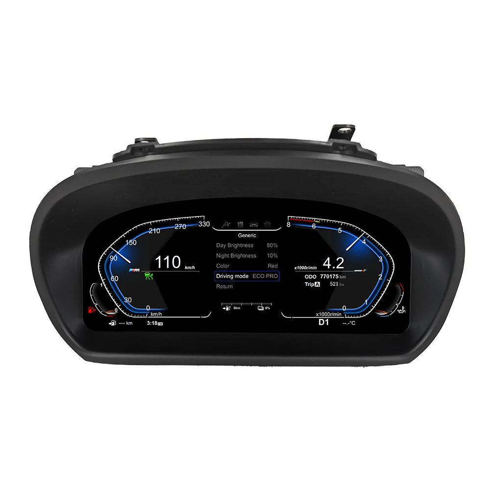 BMW 1 Series 120i E81 E82 E87 E88 2006 - 2011 Contachilometri digitale AUTMJ9HF