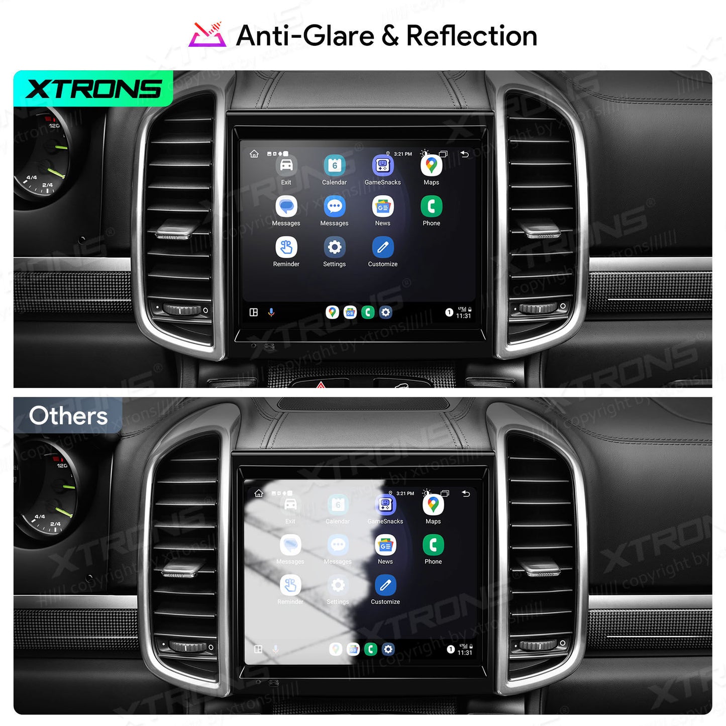 Porsche Cayenne 92A o E2 con sistema PCM 3.1 2010-2016 8,4" 4GB RAM 128 ROM Octacore Carplay / Android auto Wireless GPS WIFI BT IAH84KYPT