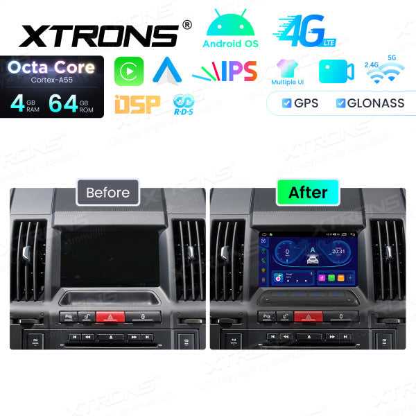 Land Rover Freelander 2 2007-2012 Android 14 Octa Core 4+64 GB 7 pollici,Carplay Android Auto RDS ID70DLRL