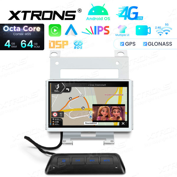 Land Rover Freelander 2 2007-2012 Android 14 Octa Core 4+64 GB 7 pollici,Carplay Android Auto RDS ID70DLRL