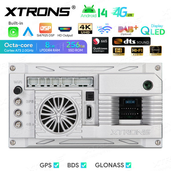 Volkswagen Skoda Seat 9" Android 14 Qualcomm 8+256GB Car Radio RDS WIFI GPS BT HD IPS Carplay Android auto 4G LTE IQ94MTVP