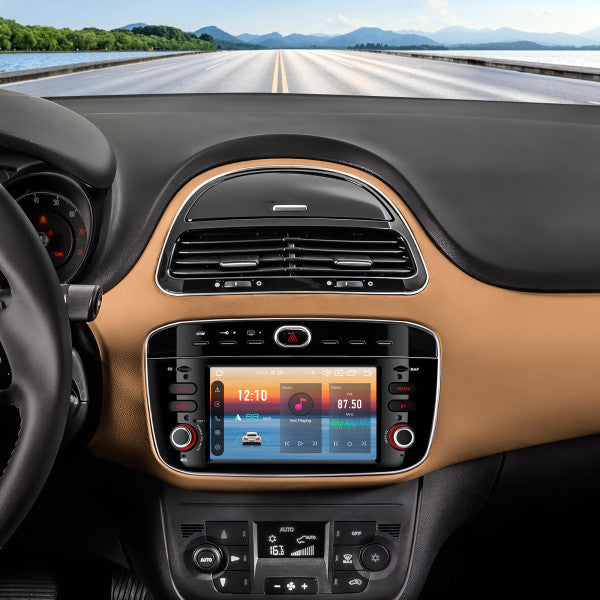FIAT Punto evo 199 310 Linea 323 2012-2016 6.2" Android 14 Octa Core 4/64 GB Car Player CarPlay Android Auto wireless DSP WIFI 4G PX64GPFLGS