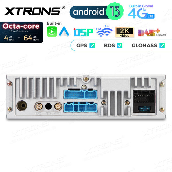 Fiat Panda 2013-2020 7 " Octa Core 4+64 GB Autoradio multimediale Carplay Android auto 4G LTE PX73PDFL