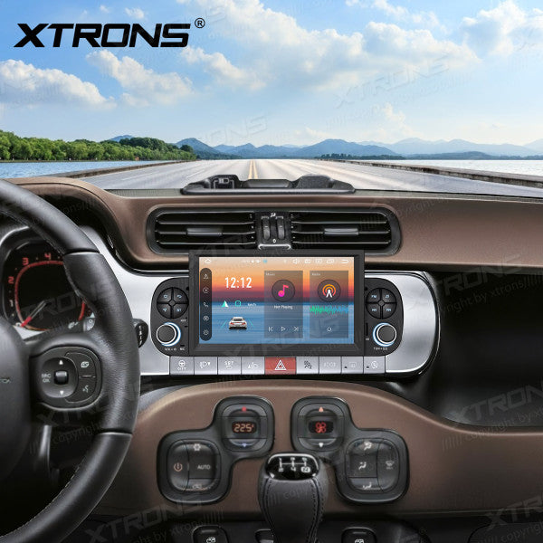 Fiat Panda 2013-2020 7 " Octa Core 4+64 GB Autoradio multimediale Carplay Android auto 4G LTE PX73PDFL