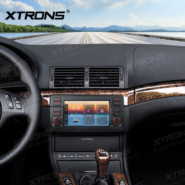 BMW E46 M3/ Rover 75/ MG ZT 7" Android 14 4/64gb octacore Car Radio DVD Player 4G DSP CarPlay Android Auto wireless PX7446BL