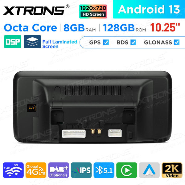 MERCEDES BENZ A-Class W176 CLA-Class C117 NGT 4.5 4.7 ( 2013-2015) 10.25'' Android 13 8 Core 8+128GB Car Radio For with 4G CarPlay QAM1245