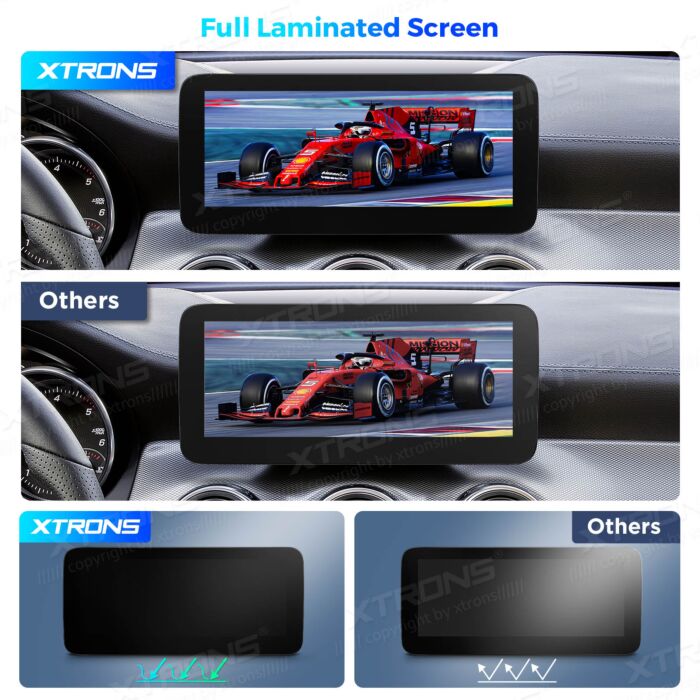 Autoradio Android da 10,25" per Mercedes-Benz Classe B | Apple CarPlay e Android Auto | QAMS1450M12BL