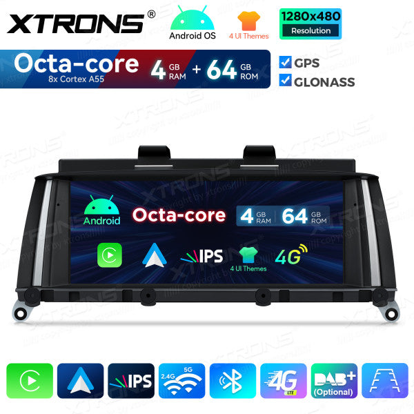 BMW X3 F25 CIC / NBT (2011-2016) Android 14 8,8" Carplay Android auto / Octa Core / 4 GB di RAM e 64 GB di ROM QDB80X3CI