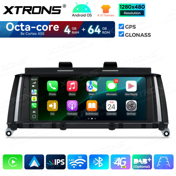 BMW X3 F25 CIC / NBT (2011-2016) Android 14 8,8" Carplay Android auto / Octa Core / 4 GB di RAM e 64 GB di ROM QDB80X3CI