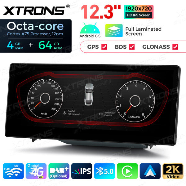 Audi A3 S3 RS3 2013-2018 MIB Android 13 Octa Core 4+64 GB 12,3" Carplay Android Auto wireless QLA23A3