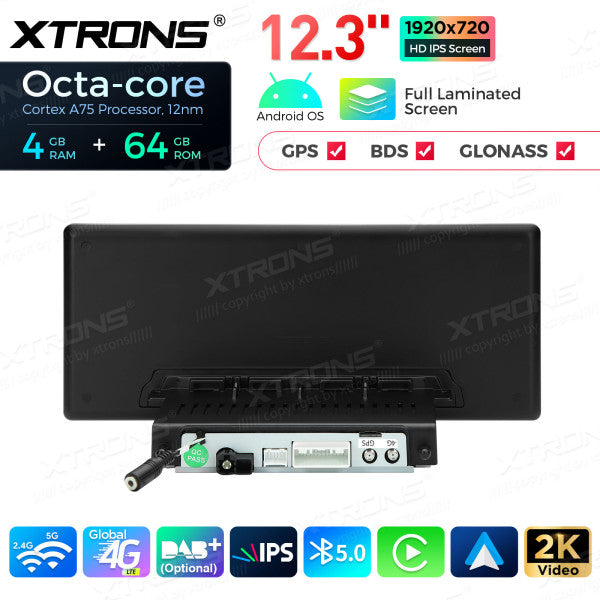 Audi A6 A7 RS6 RS7 S6 S7(C7) MMI 3G 3G+ ( 2012-2019) Android 13 12,3" Octa core 4/64 GB Wireless CarPlay Android Auto 4G QLA23A6L