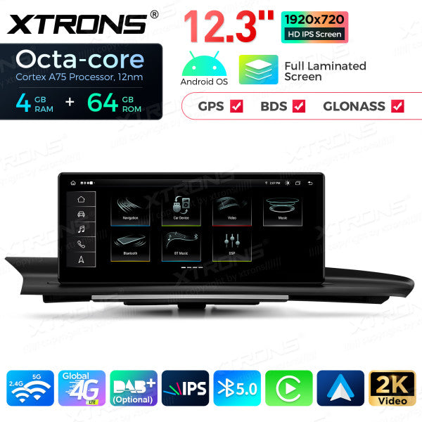 Audi A6 A7 RS6 RS7 S6 S7(C7) MMI 3G 3G+ ( 2012-2019) Android 13 12,3" Octa core 4/64 GB Wireless CarPlay Android Auto 4G QLA23A6L