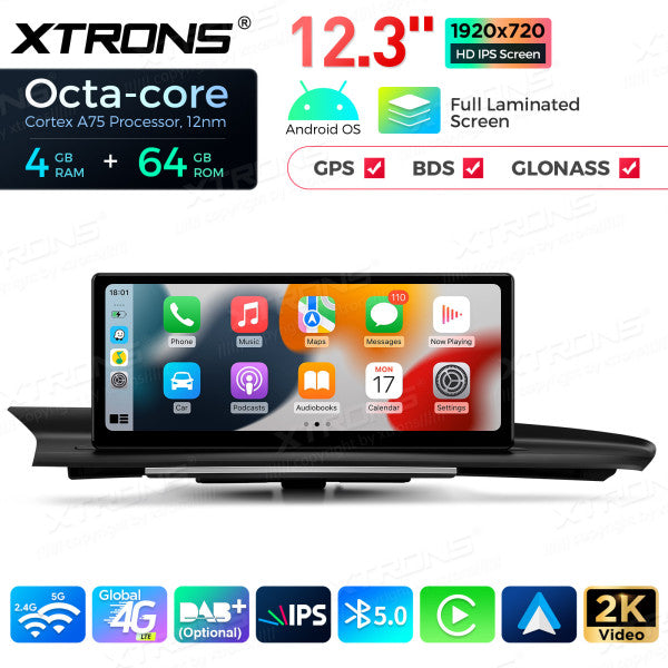 Audi A6 A7 RS6 RS7 S6 S7(C7) MMI 3G 3G+ ( 2012-2019) Android 13 12,3" Octa core 4/64 GB Wireless CarPlay Android Auto 4G QLA23A6L