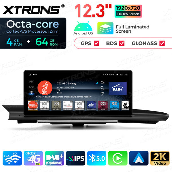 Audi A6 A7 RS6 RS7 S6 S7(C7) MMI 3G 3G+ ( 2012-2019) Android 13 12,3" Octa core 4/64 GB Wireless CarPlay Android Auto 4G QLA23A6L