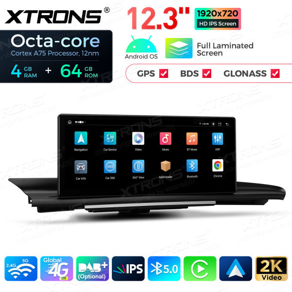 Audi A6 A7 RS6 RS7 S6 S7(C7) MMI 3G 3G+ ( 2012-2019) Android 13 12,3" Octa core 4/64 GB Wireless CarPlay Android Auto 4G QLA23A6L